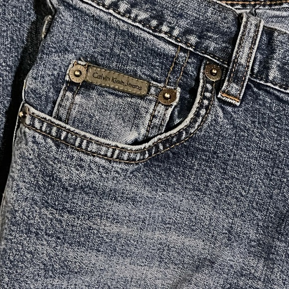 CALVIN KLEIN jeans low rise straight size 3 - Picture 6 of 16